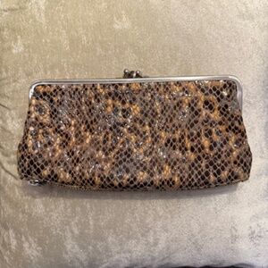 HOBO - Lauren Clutch - Beautiful Like New Snake